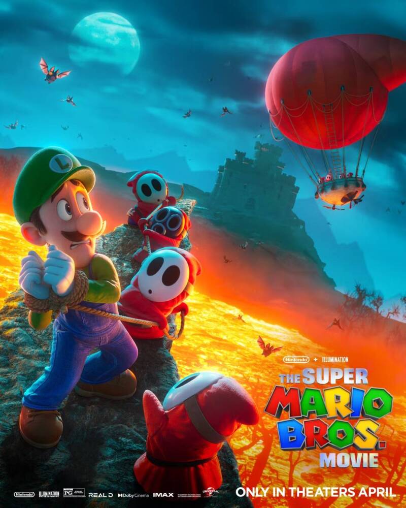 Super Mario Bros.' chega ao streaming; confira as outras estreias