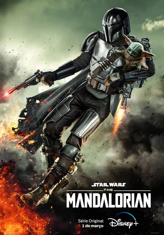 Personagens de “Star Wars: The Mandalorian” ganham novos cartazes  maravilhosos