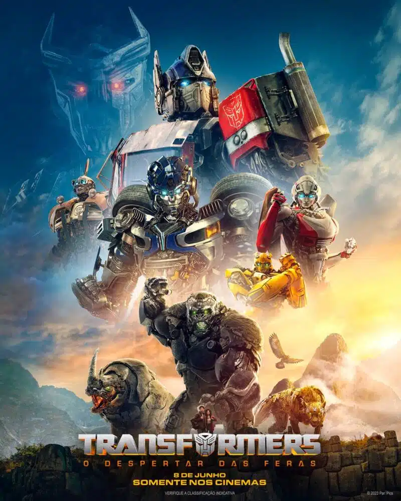 Transformers: O Despertar das Feras, Site Oficial do Filme