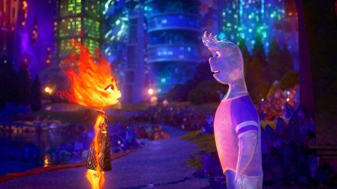 QUE LINDO! Os opostos se atraem no teaser da nova ANIMAÇÃO da PIXAR,  'Elementos' - CinePOP