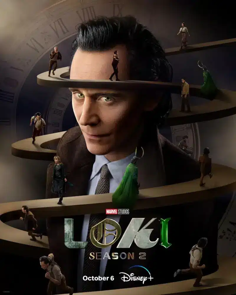 Já assisti os dois primeiros episódios da 2ª temporada de Loki! #marve