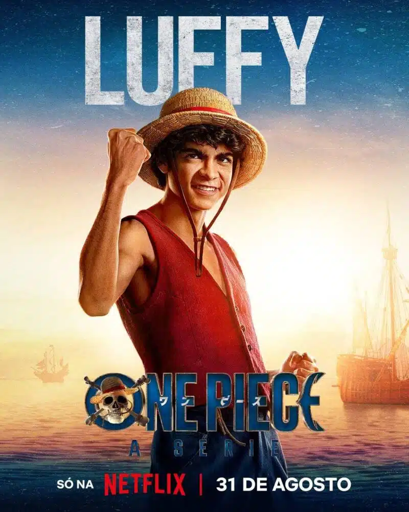 One Piece': Os piratas estão chegando no novo cartaz do live-action da  Netflix; Confira! - CinePOP