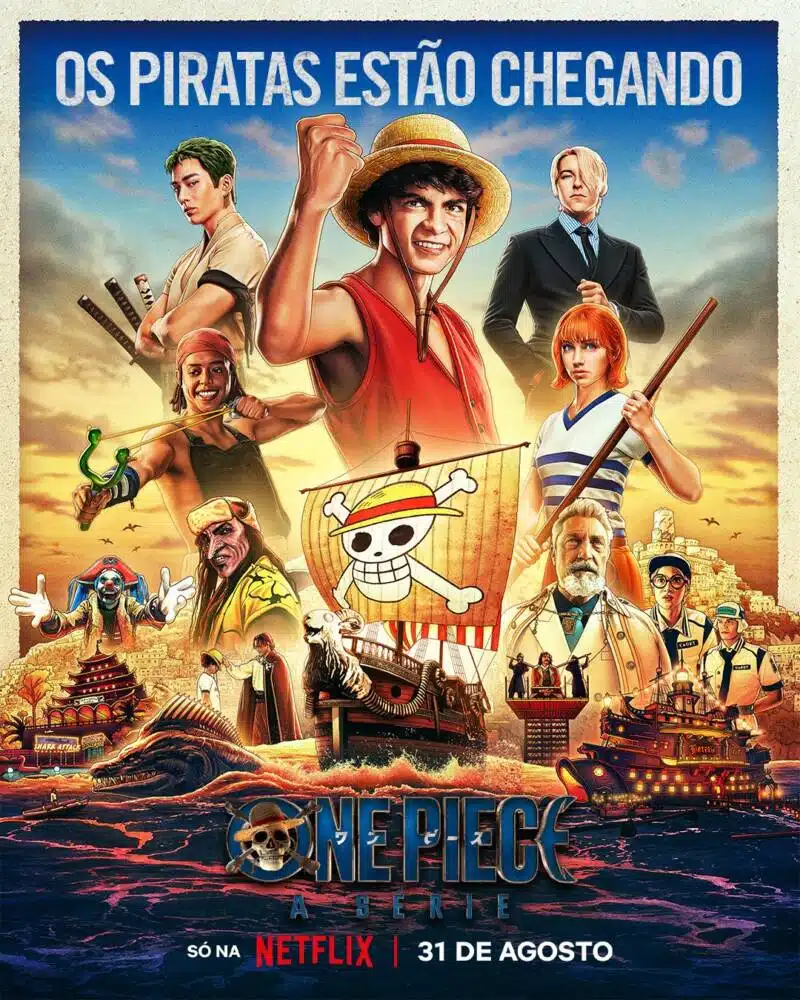 como assistir One Piece em japonês na Netflix #onepiece #netflix #ani