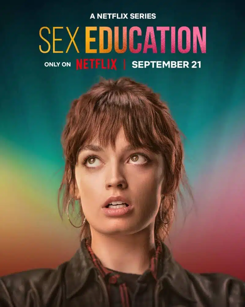 ‘sex Education Cartazes Individuais Da 4ª Temporada Mostram Os