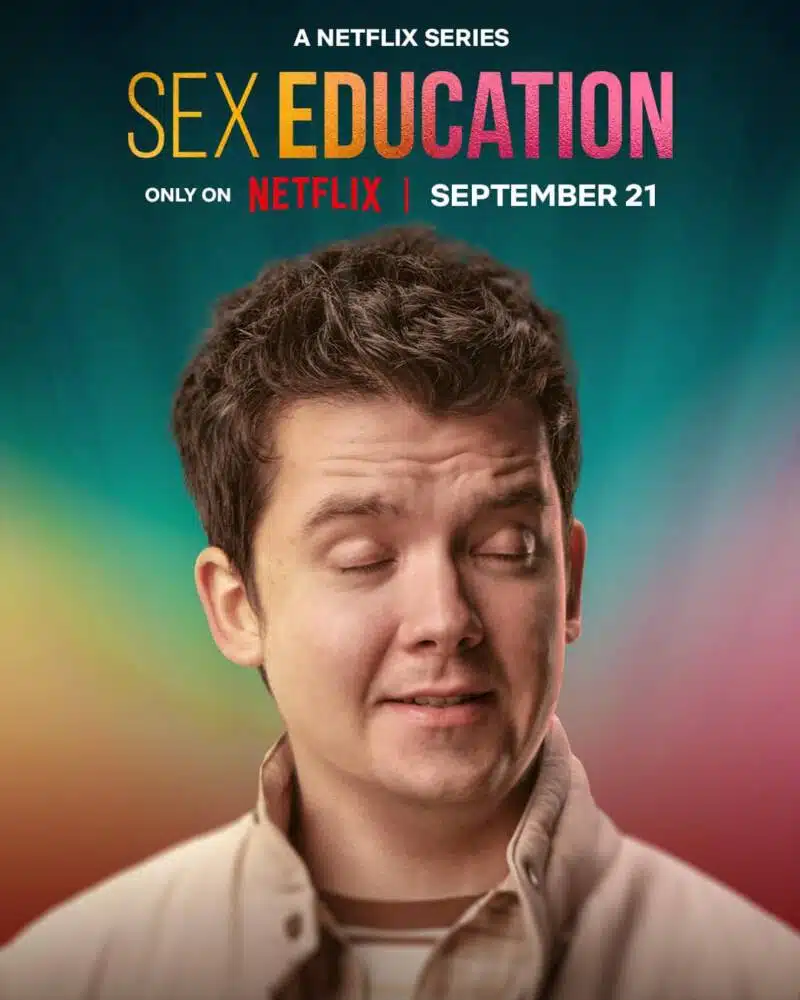 ‘sex Education Cartazes Individuais Da 4ª Temporada Mostram Os Personagens Em Momentos íntimos 4841