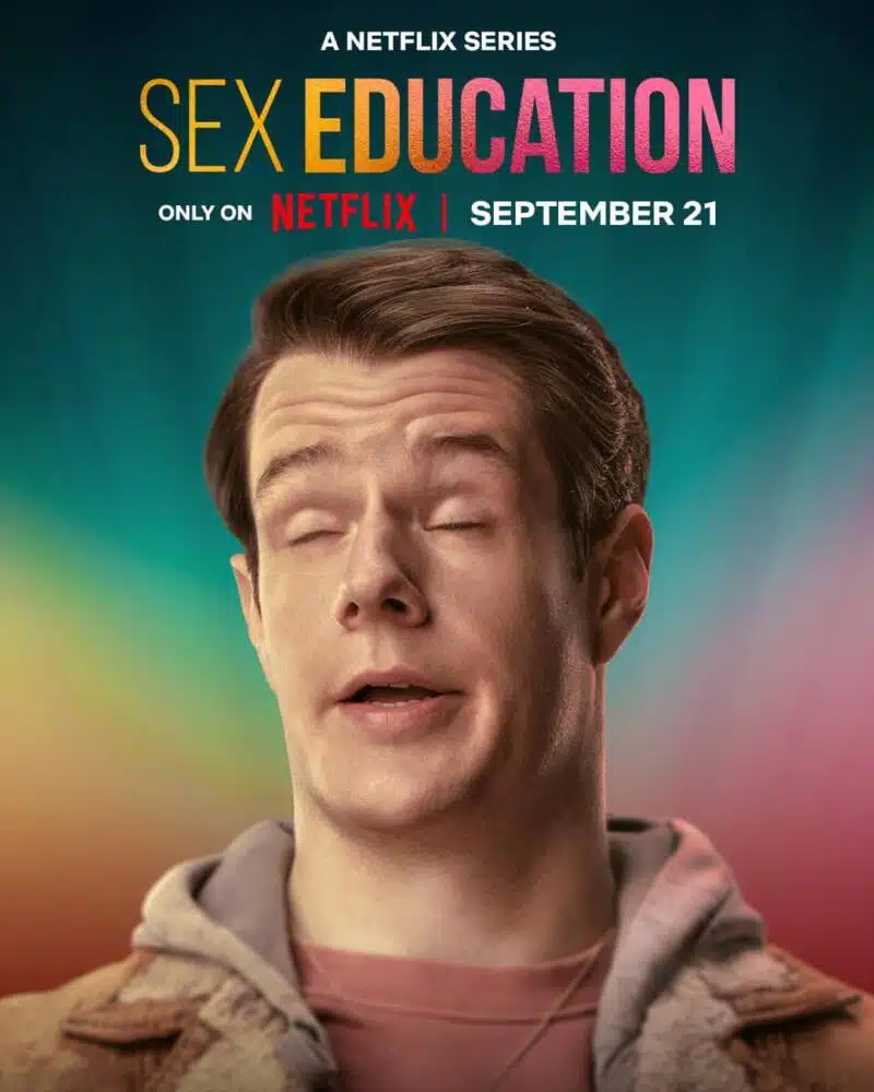 ‘sex Education Cartazes Individuais Da 4ª Temporada Mostram Os