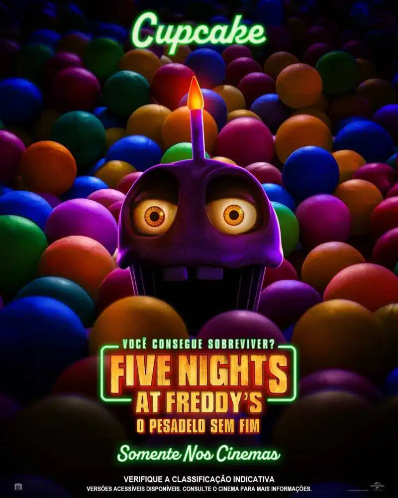 Fotos de Five Nights at Freddy's revelam bastidores de Freddy