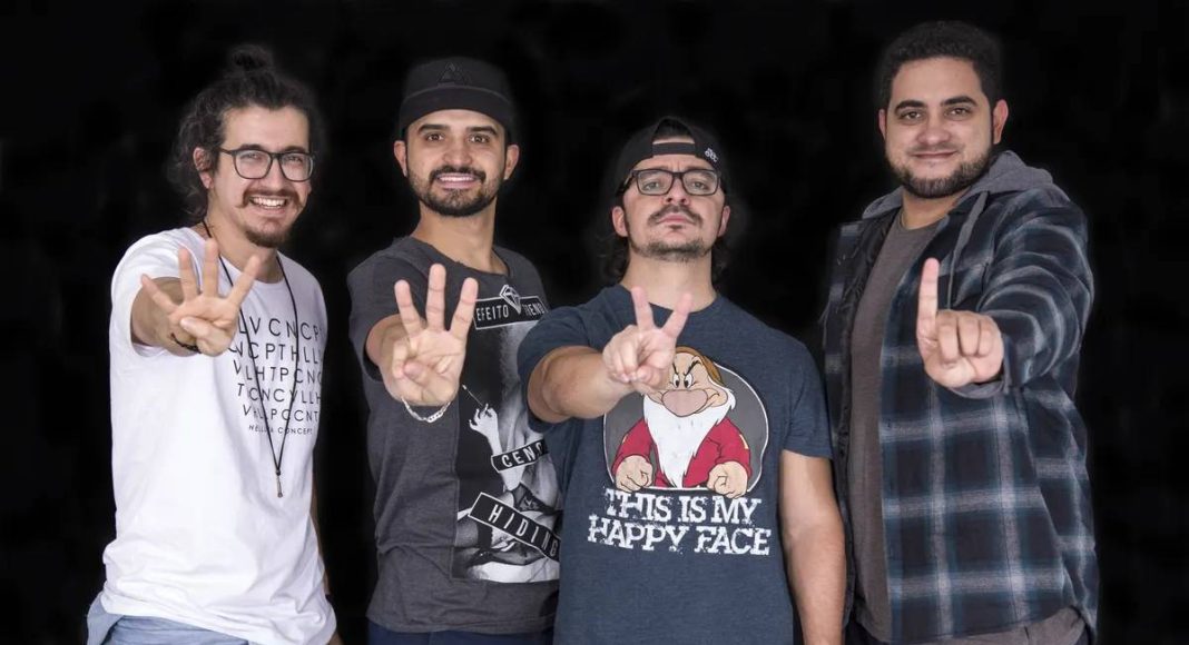 os 4 amigos ruim pra cachorro
