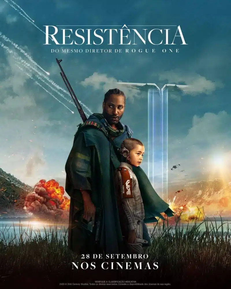 Confira o incrível cartaz NACIONAL de 'Resistência', scifi estrelado