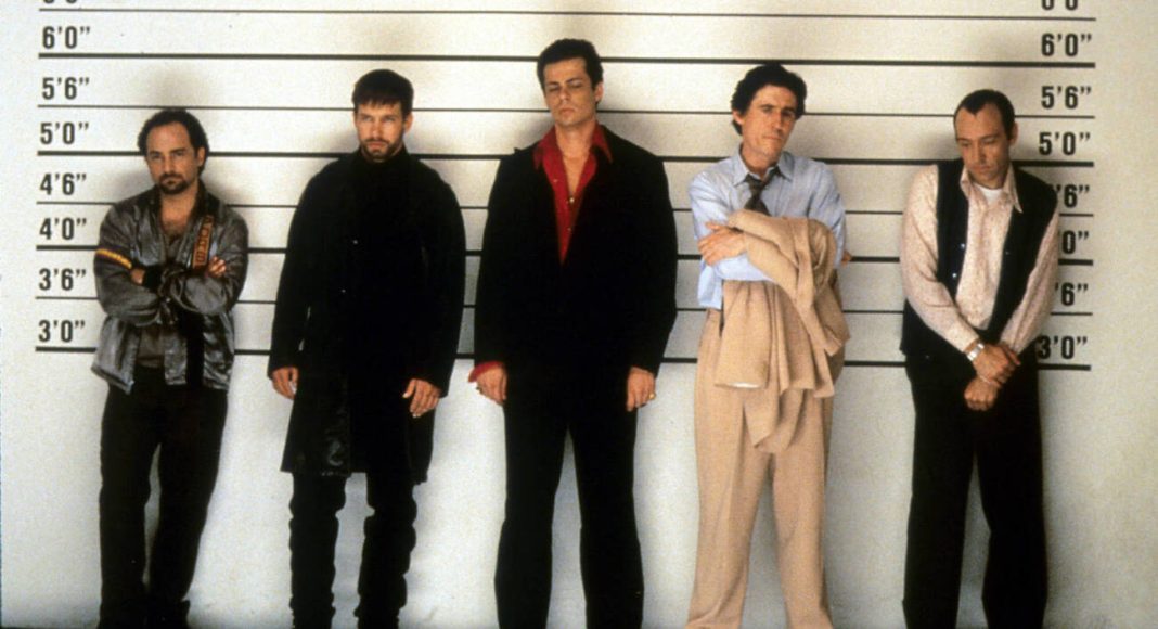 Stephen Baldwin And Gabriel Byrne In 'The Usual Suspects'