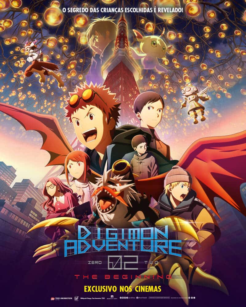 Digimon Adventure 02: O Início  Filme será lançado nos cinemas