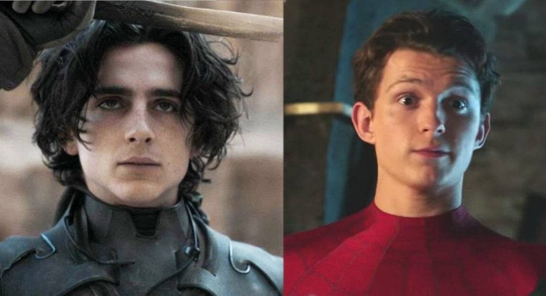 timothee chalamet tom holland