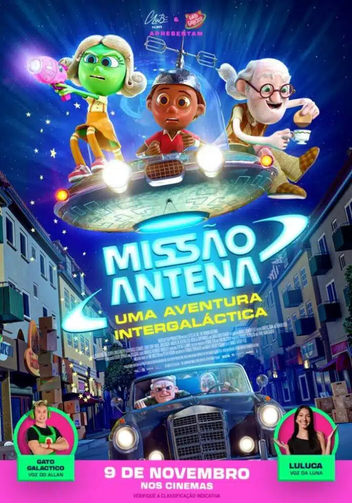 EXCLUSIVO! Trailer de 'Missão Antena – Uma Aventura Intergaláctica