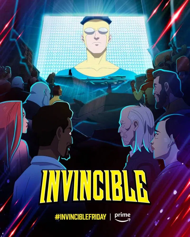 Invencível': Depois da estreia, 2ª temporada da animação ganha novo cartaz  INCRÍVEL; Confira! - CinePOP