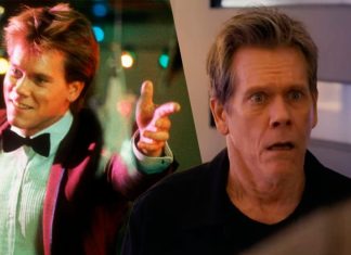 Kevin Bacon reencena sua icônica dança de ‘Footloose – Ritmo Louco’ para comemorar fim da greve dos atores; Assista!