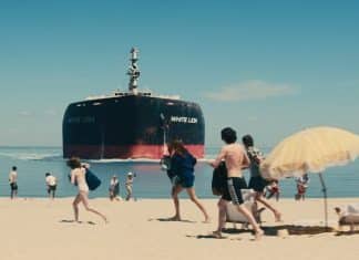 Navio ENCALHA na praia na nova cena promocional de ‘O Mundo Depois de Nós’; Assista!