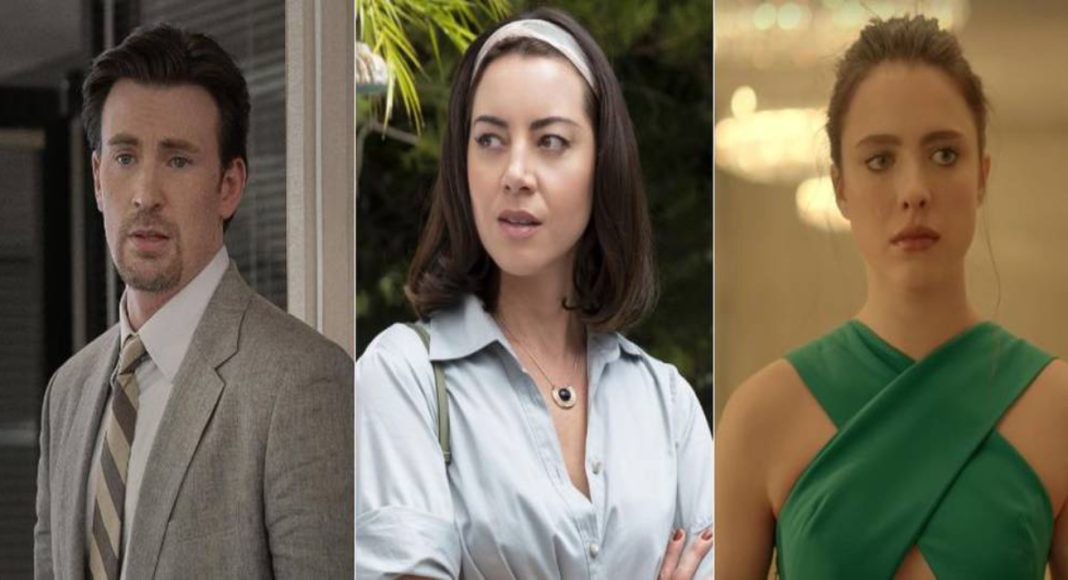 Margaret-Qualley-Aubrey-Plaza-Chris-Evans 02 (1)