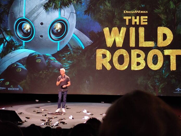 Chris Sanders apresenta Robô Selvagem