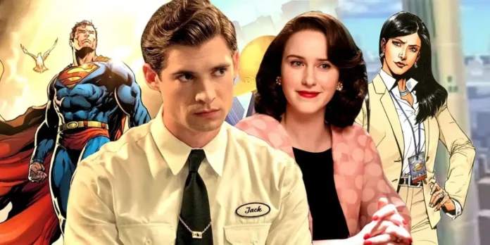 david corenswet rachel brosnahan superman clark e lois