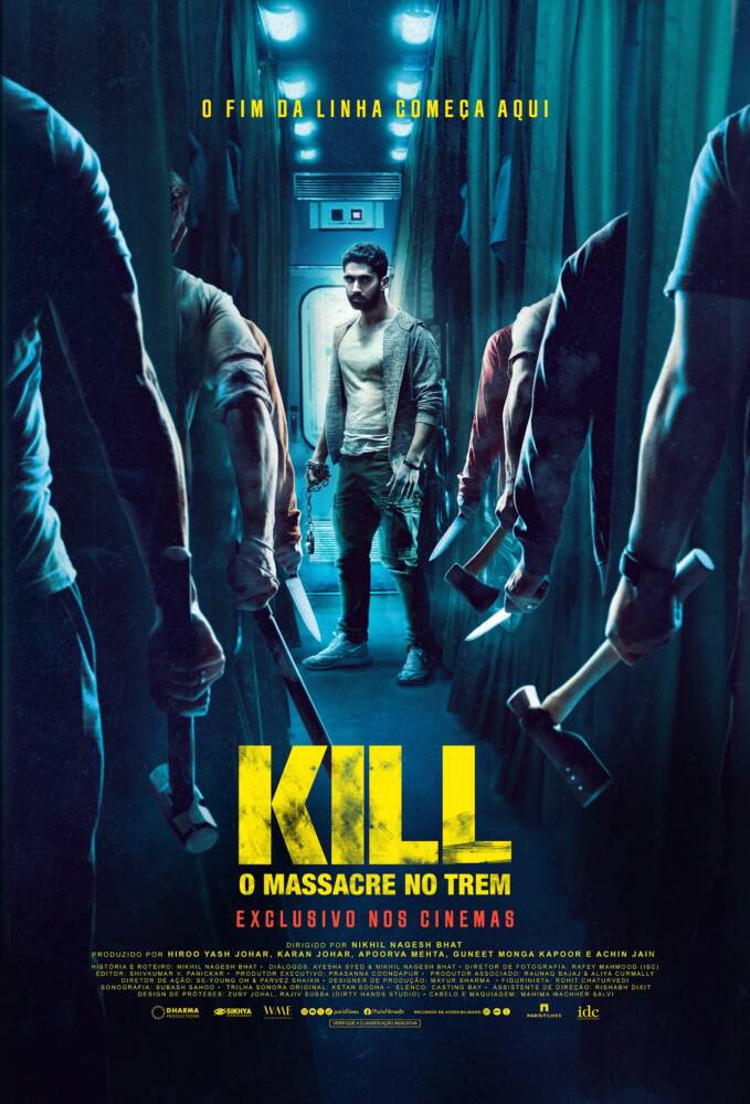 Cartaz do filme 'Kill: O Massacre no Trem'