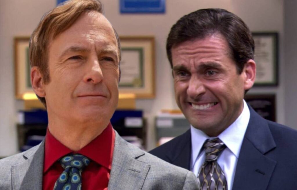 bob odenkirk steve carell michael scott