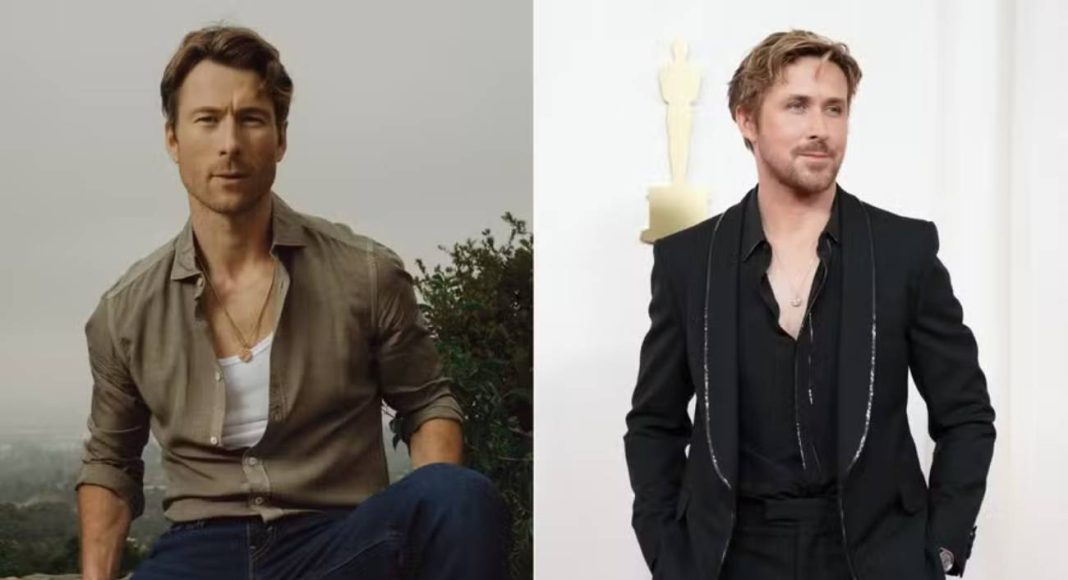 glen powell ryan gosling glen powell ryan gosling