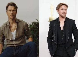 Glen Powell rebate comparações com Ryan Gosling: “I’m Just Glen” glen powell ryan gosling