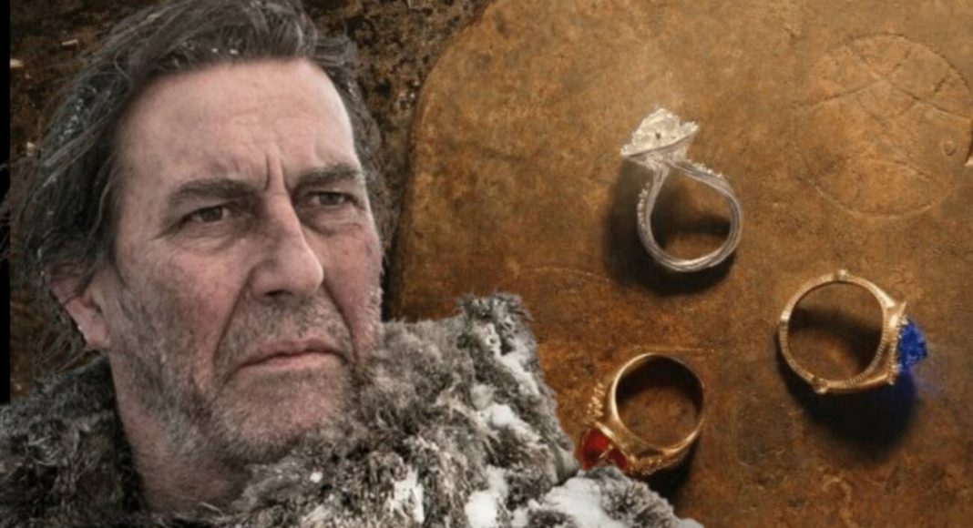 ciarán hinds o senhor dos anéis os anéis de poder