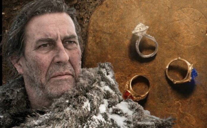 ciarán hinds o senhor dos anéis os anéis de poder