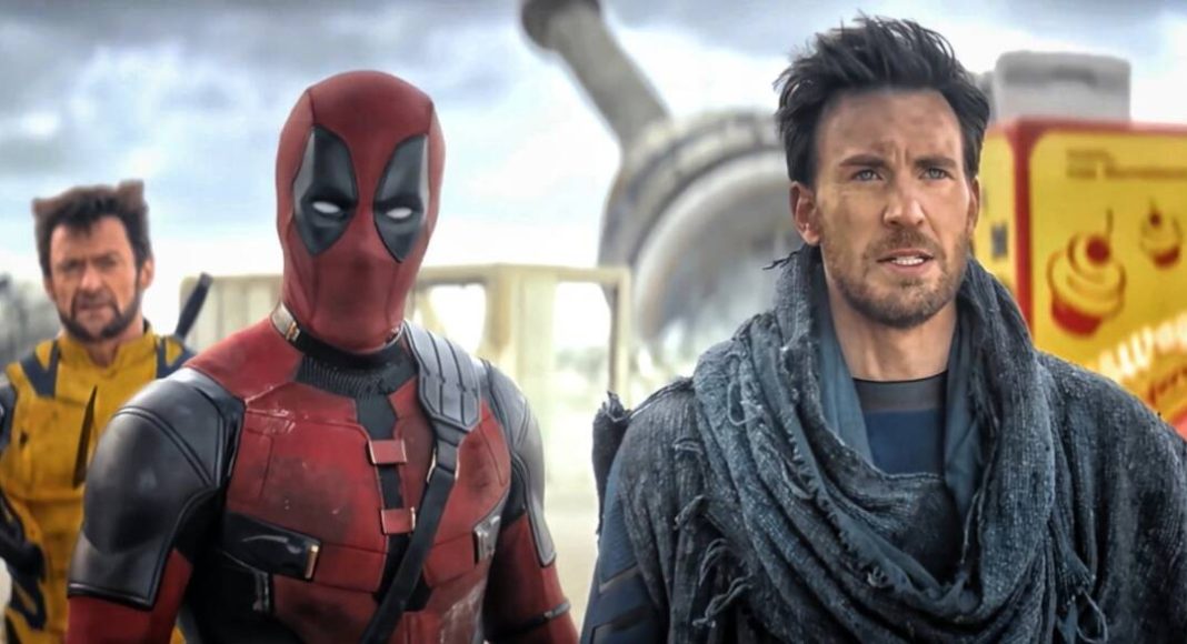 deadpool e wolverine chris evans tocha humana quarteto fantástico