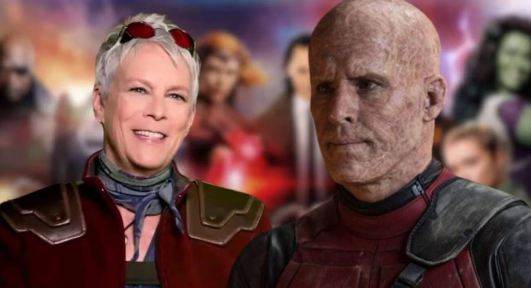 jamie lee curtis ryan reynolds marvel studios jamie lee curtis ryan reynolds marvel studios
