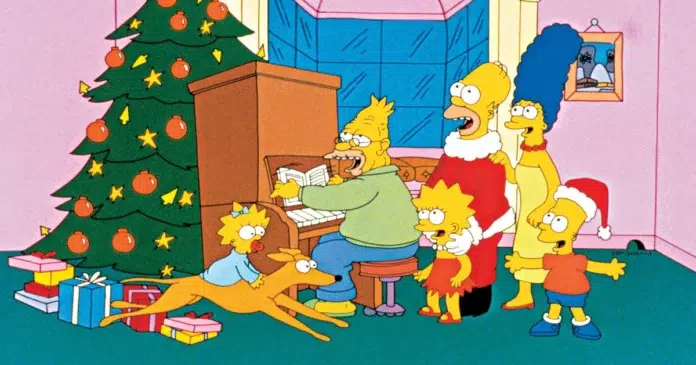 os simpsons especial de natal