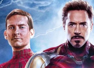 robert downey jr tobey maguire homem de ferro marvel homem aranha