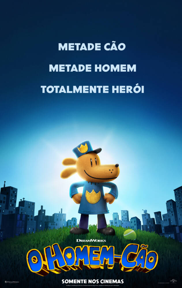 o homem cão poster