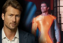 glen powell the running man