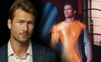 glen powell the running man