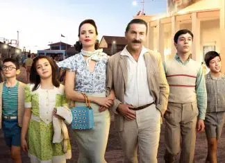 Família a caminho do cinema
