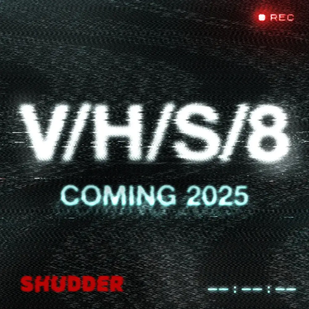 Anúncio VHS 8, estreia em 2025.