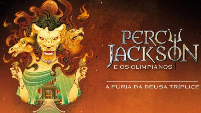 Capa: Percy Jackson e os Olimpianos, Fúria da Deusa.