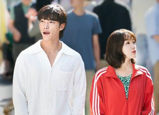 Casal azarado embarca em jornada no trailer de ‘Mr. Plankton’, novo dorama da Netflix Casal jovem caminhando em rua movimentada.