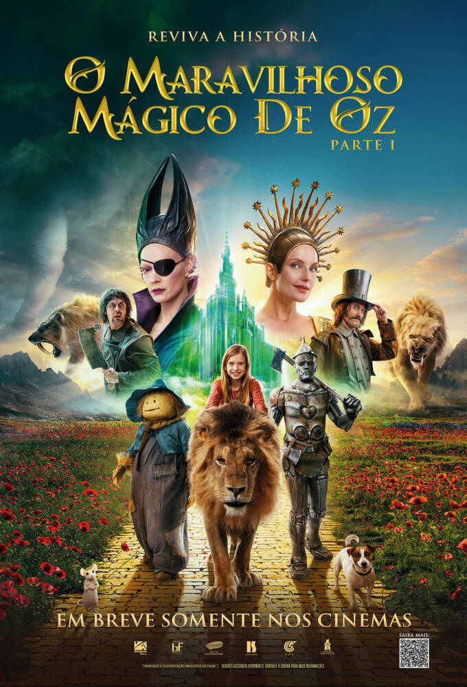 o maravilhoso magico de oz poster oficial