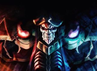 Personagem esqueleto com armadura mágica, cores vibrantes.