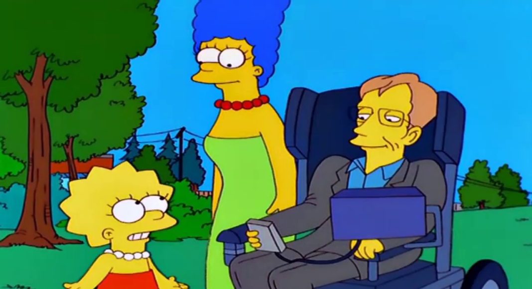 simpsons hawking