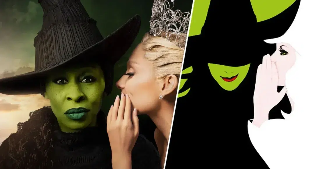 wicked poster cynthia erivo ariana grande broadway wicked poster cynthia erivo ariana grande broadway