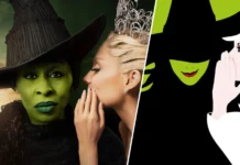 wicked poster cynthia erivo ariana grande broadway