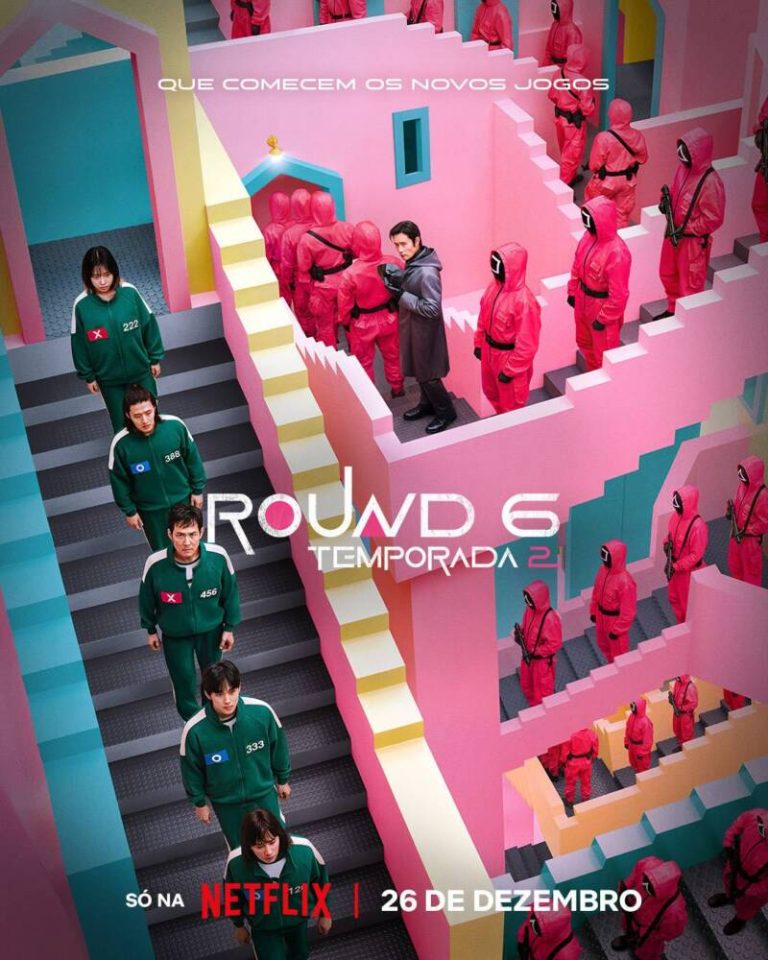Confira o cartaz INÉDITO da 2ª temporada de 'Round 6'! - CinePOP