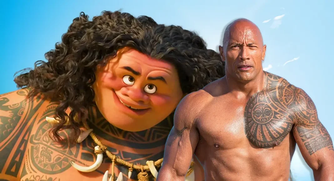 the rock moana