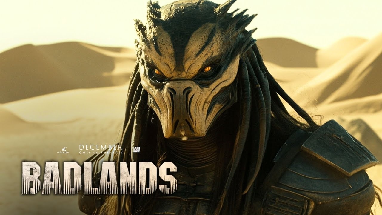 Criatura alienígena em deserto no filme Badlands