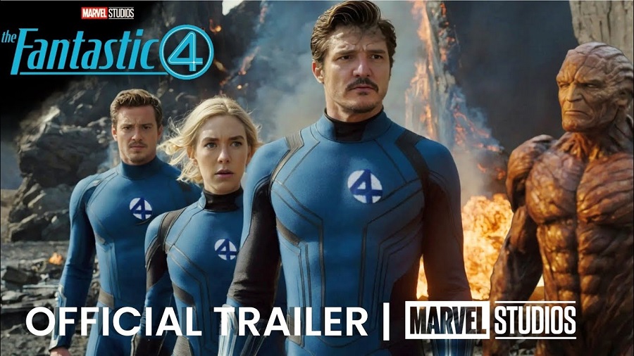 Pôster do filme Fantastic 4 da Marvel Studios