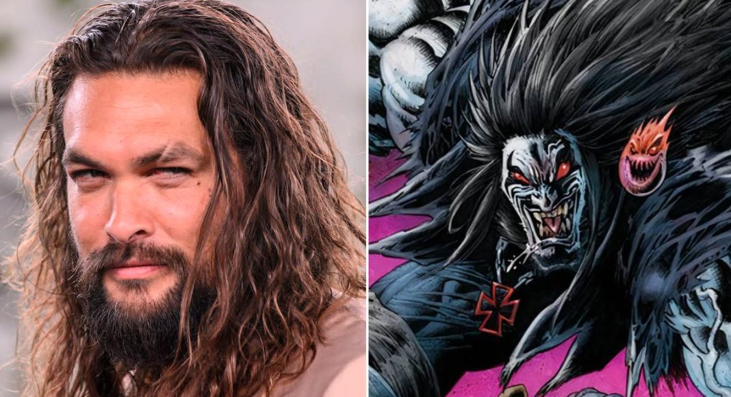 jason lobo Homem sorrindo e ilustração de vilão de quadrinhos